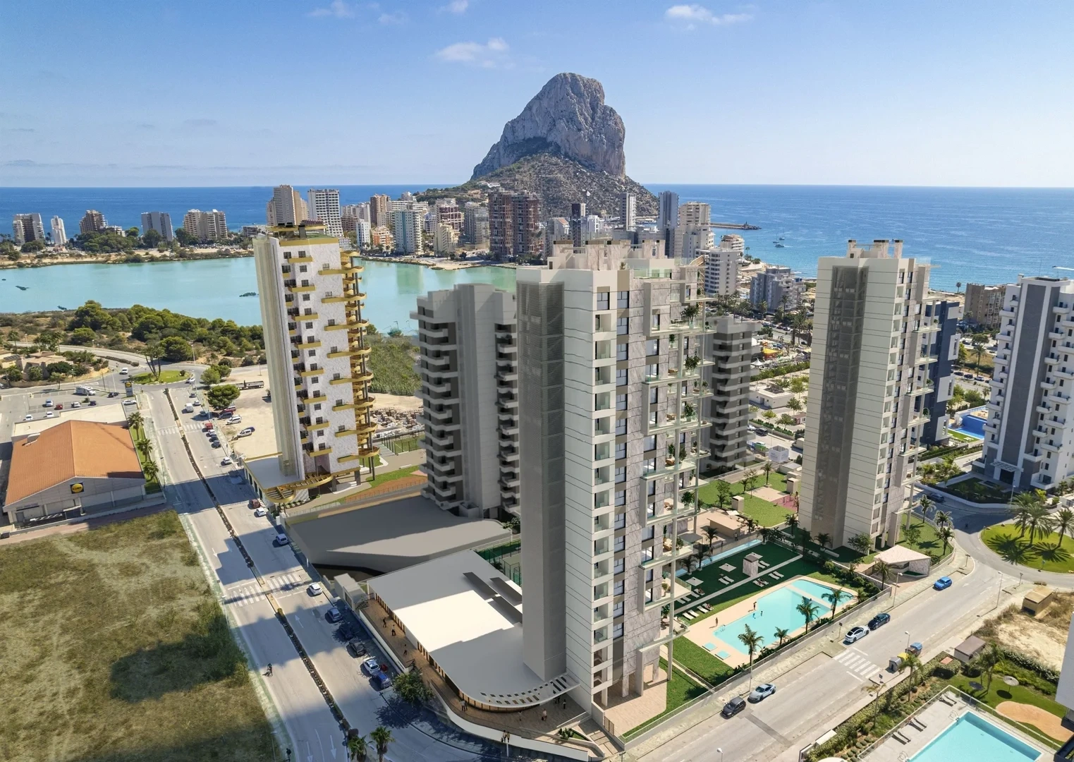 1 - vente appartement vue mer calpe - costa blanca communauté valencienne espagne