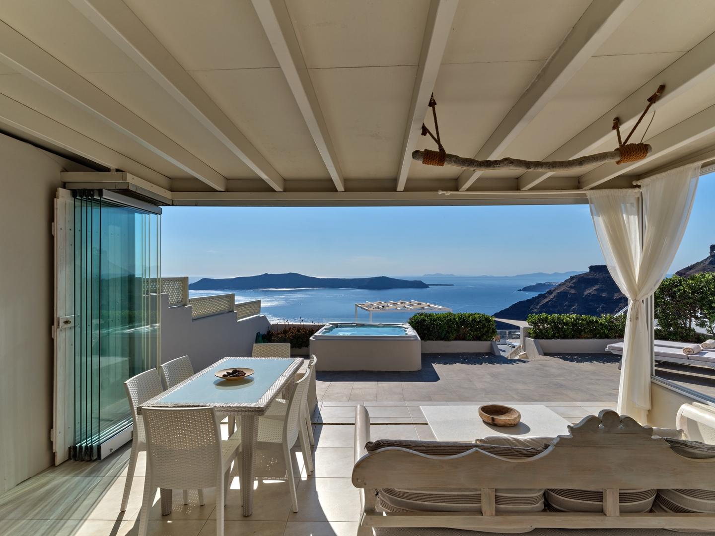 1 - vendita casa vista mare santorini - cicladi egeo meridionale grecia