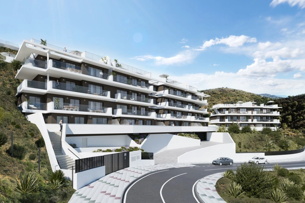 1 - продажа квартира вид моря rincon de la victoria андалусия испания