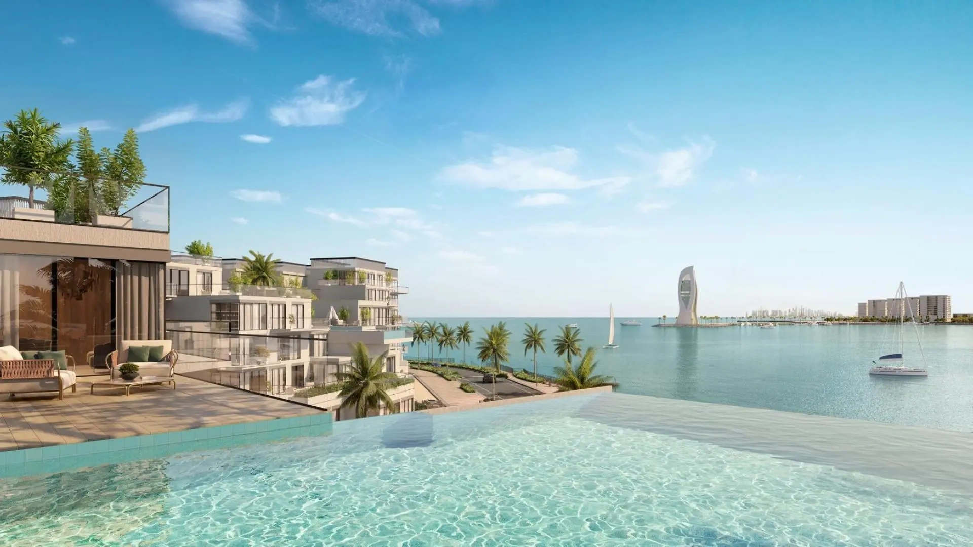 1 - sea view apartment for sale in doha doha qatar