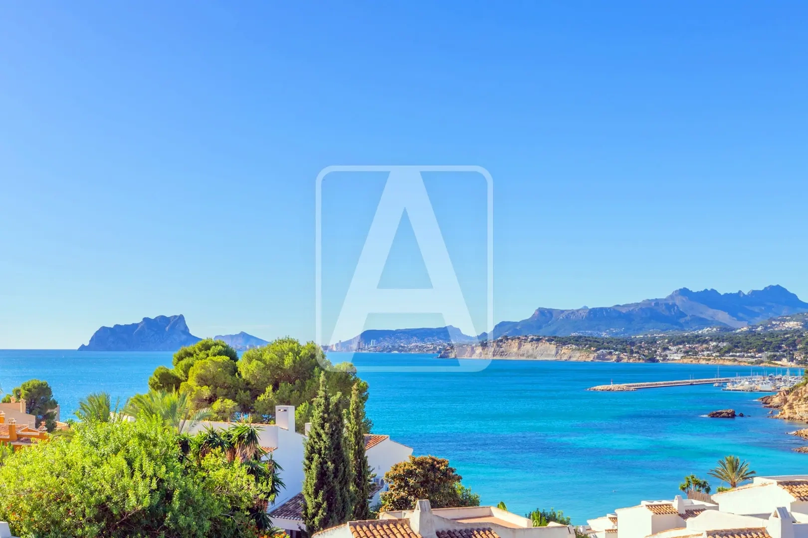 2 - продажа villa вид моря moraira - costa blanca валенсия испания