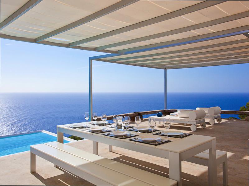 2 - ferienmiete haus meerblick santa eulalia del río ibiza - balearen spanien