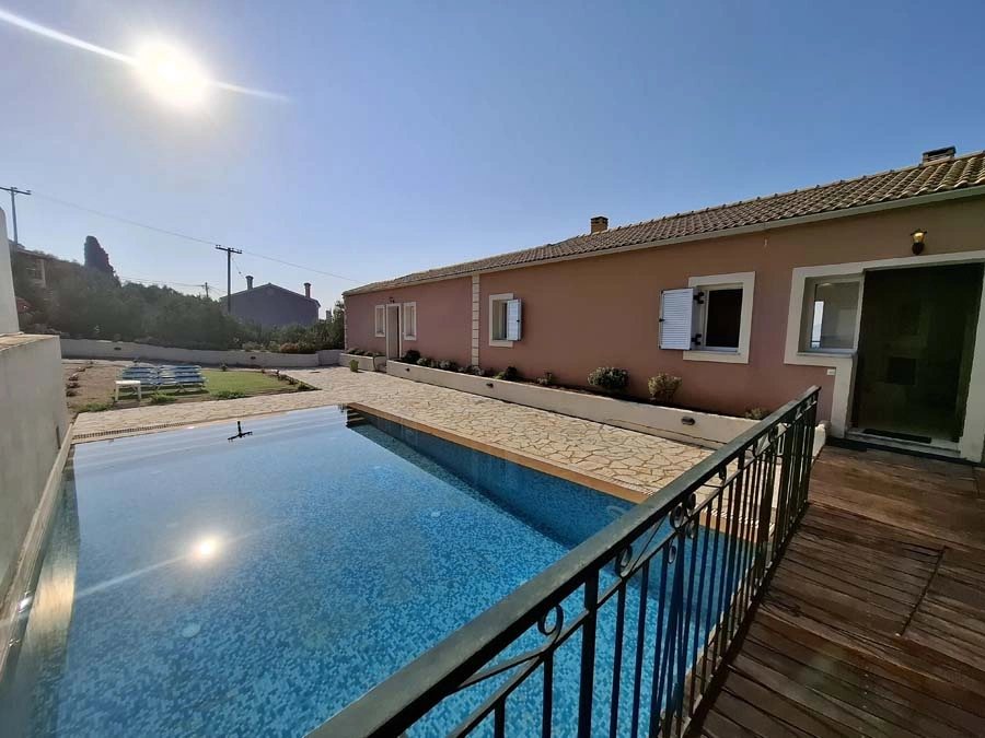 1 - vente villa vue mer corfu îles ioniennes grèce