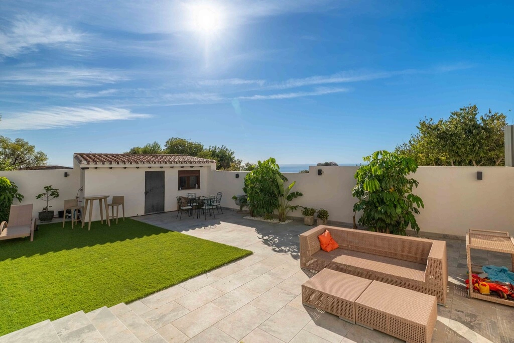 1 - verkauf villa meerblick benalmadena - costa del sol andalusien spanien