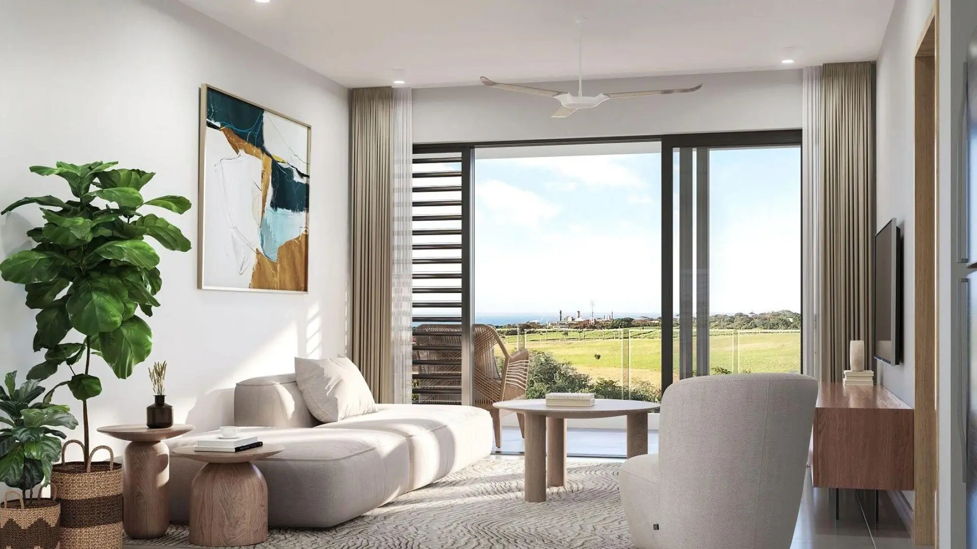 1 - vente appartement vue mer cascavelle rivière noire île maurice