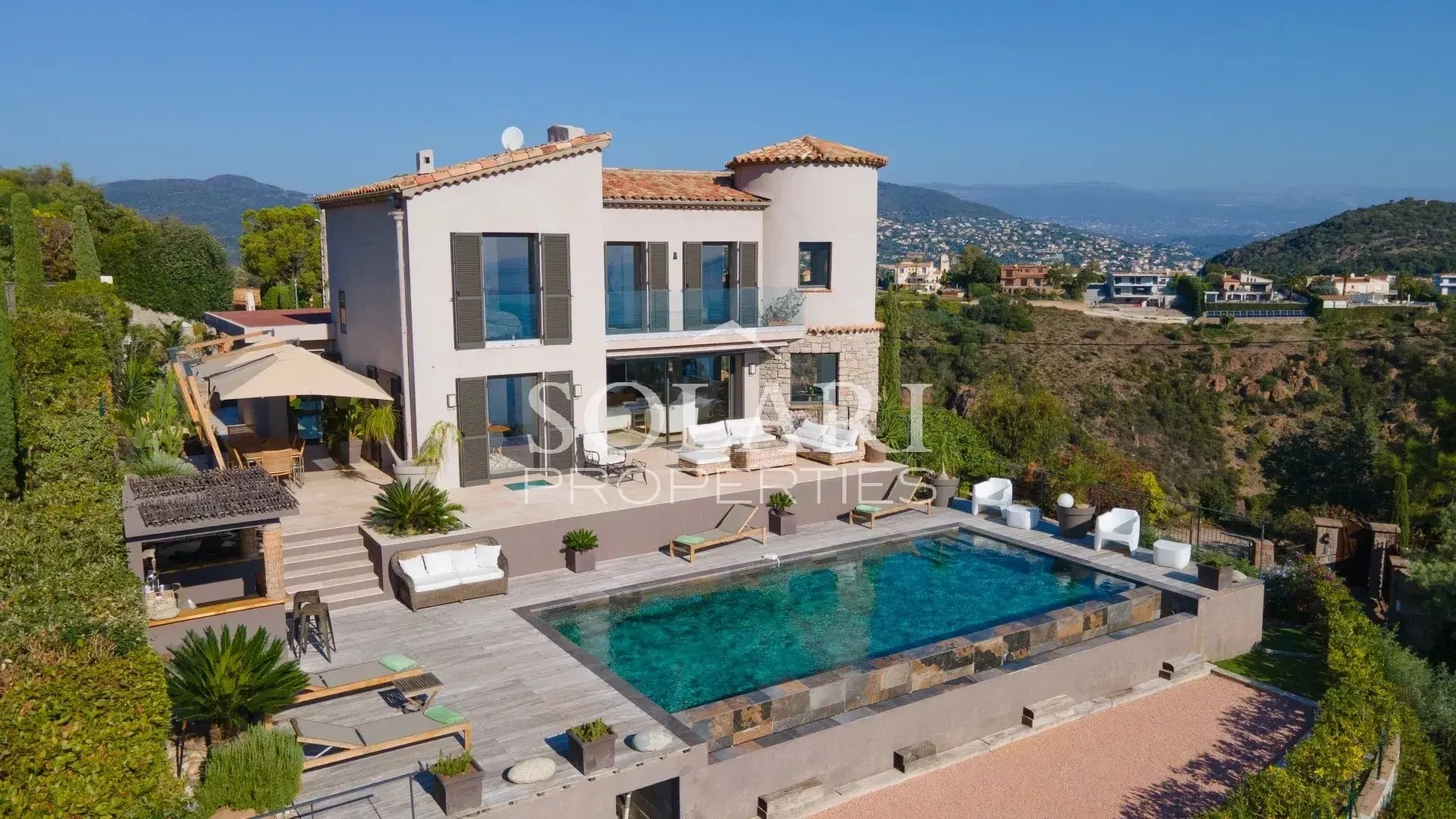1 - affitto vacanze casa vista mare théoule-sur-mer alpi marittime francia