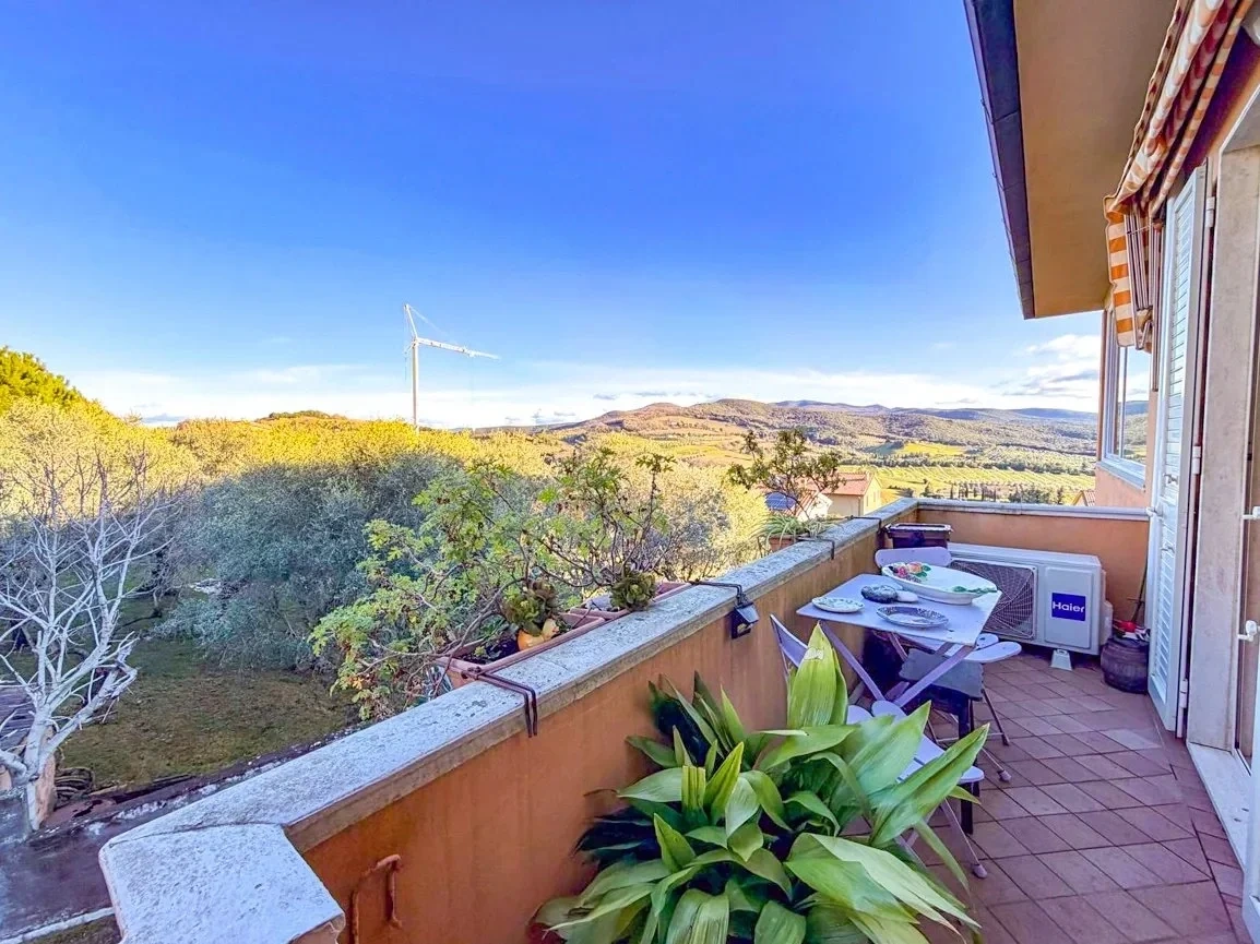 2 - sea view apartment for sale in casale marittimo tuscany italy