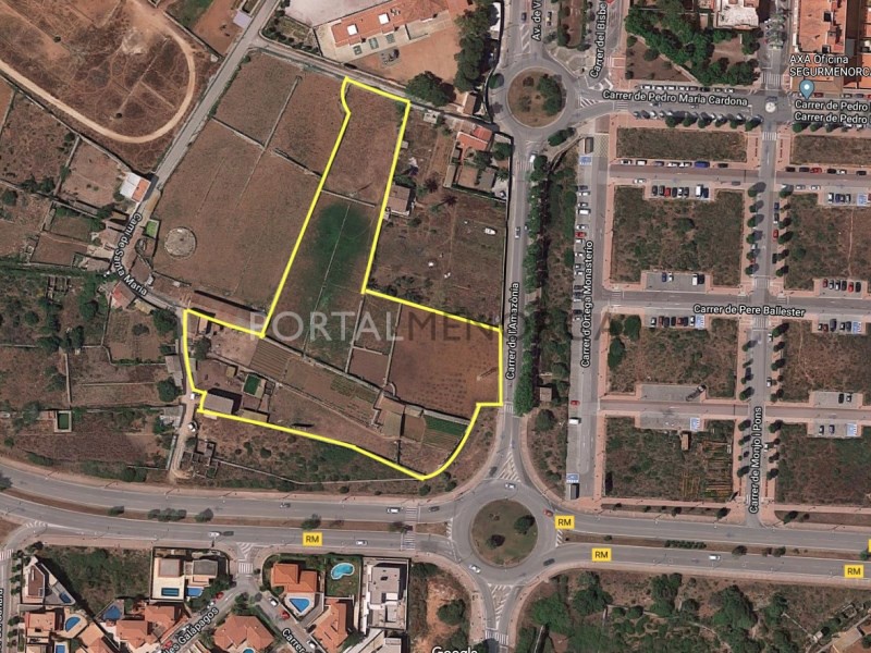 1 - verkauf grundstück mao menorca-balearen spanien