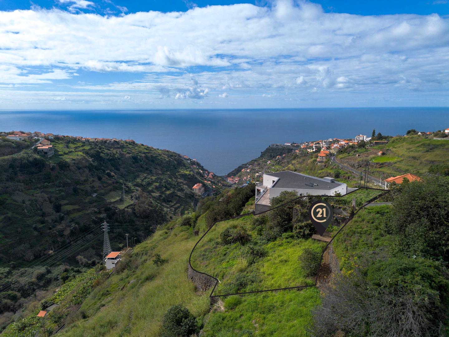 1 - sea view plot of land for sale in calheta madeira portugal