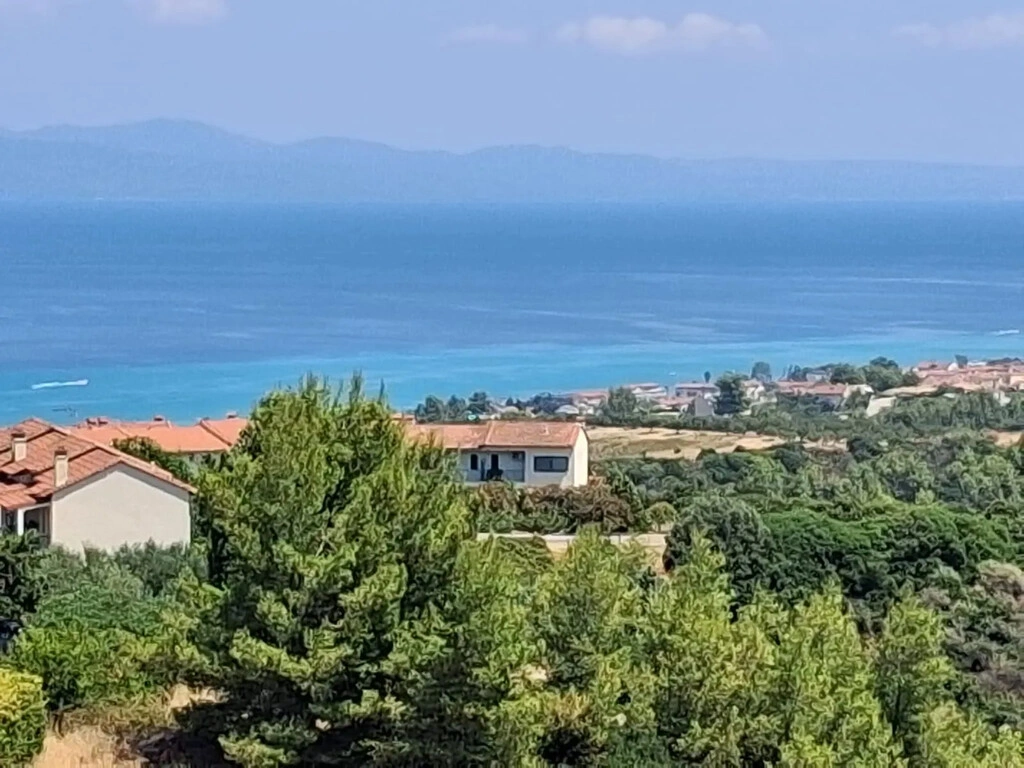 1 - vente terrain vue mer chanioti macédoine centrale grèce