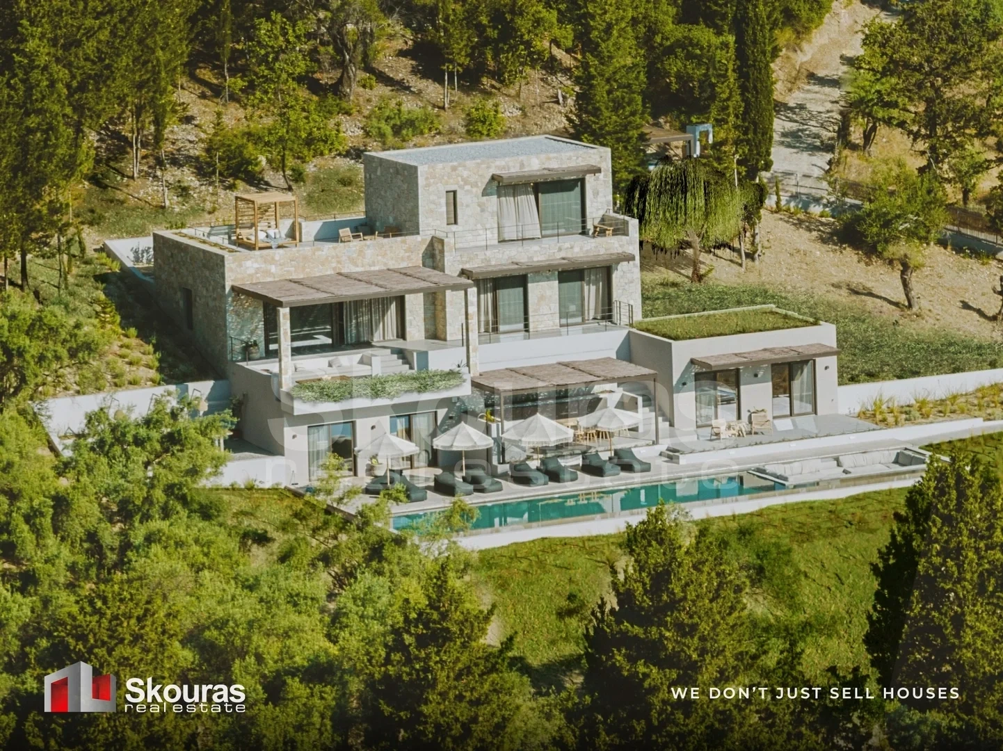 2 - vente maison vue mer lefkada îles ioniennes grèce