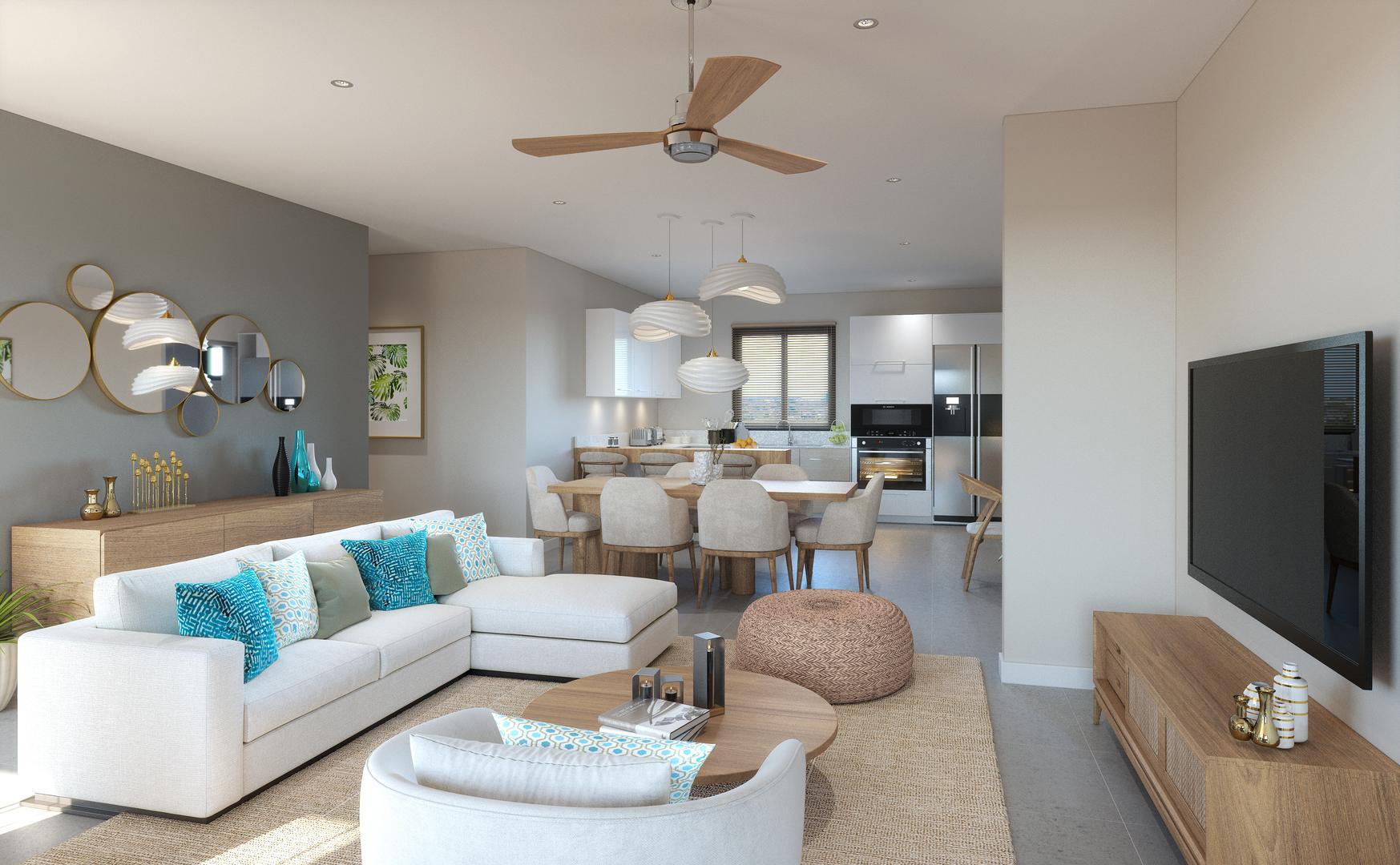 2 - vente appartement grand baie rivière du rempart île maurice