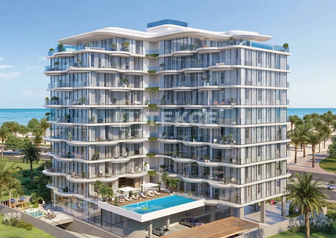1 - vente appartement pieds dans l'eau al marjan island ras al-khaimah émirats arabes unis