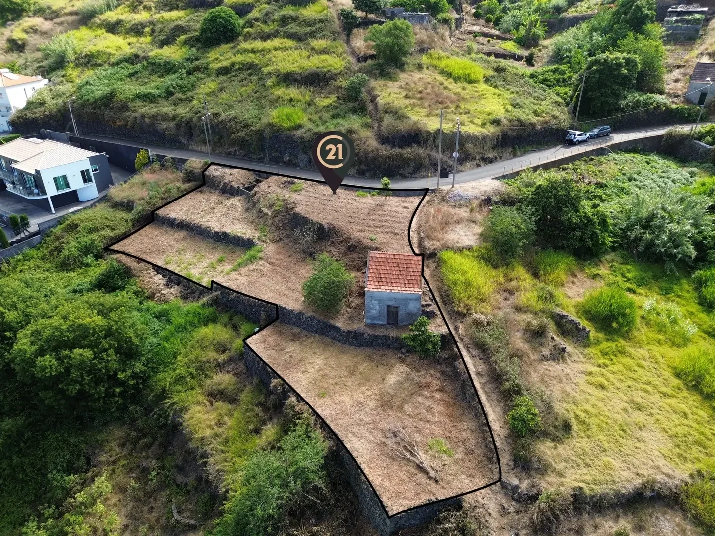 1 - sea view plot of land for sale in calheta madeira portugal
