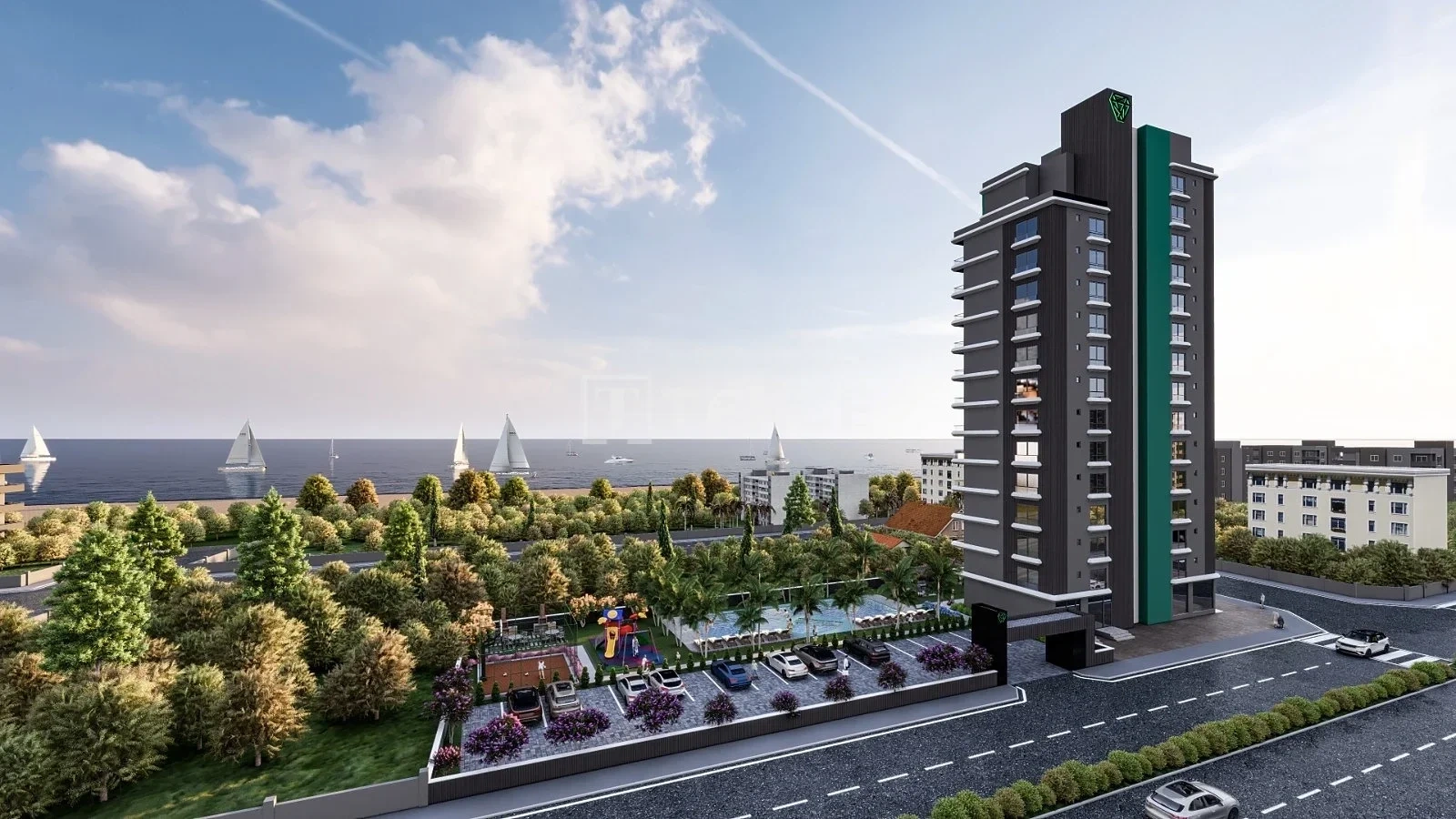 1 - sea view apartment for sale in mezitli mersin turkey