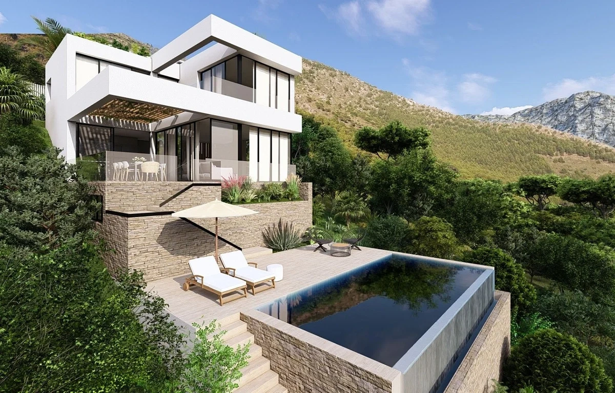2 - venta casa vista al mar mijas andalucía españa