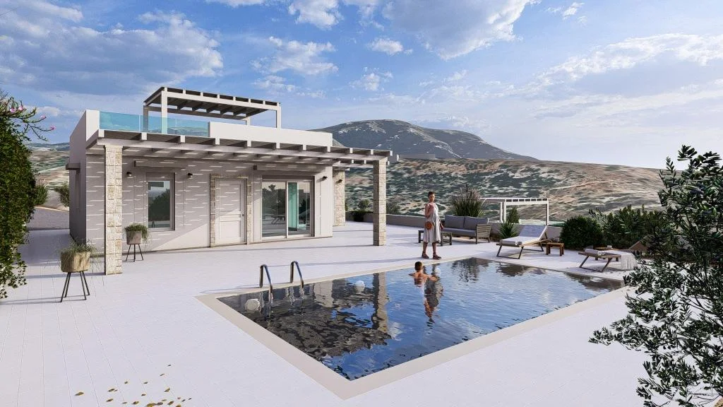 2 - verkoop huis uitzicht op zee pilalímata crete griekenland