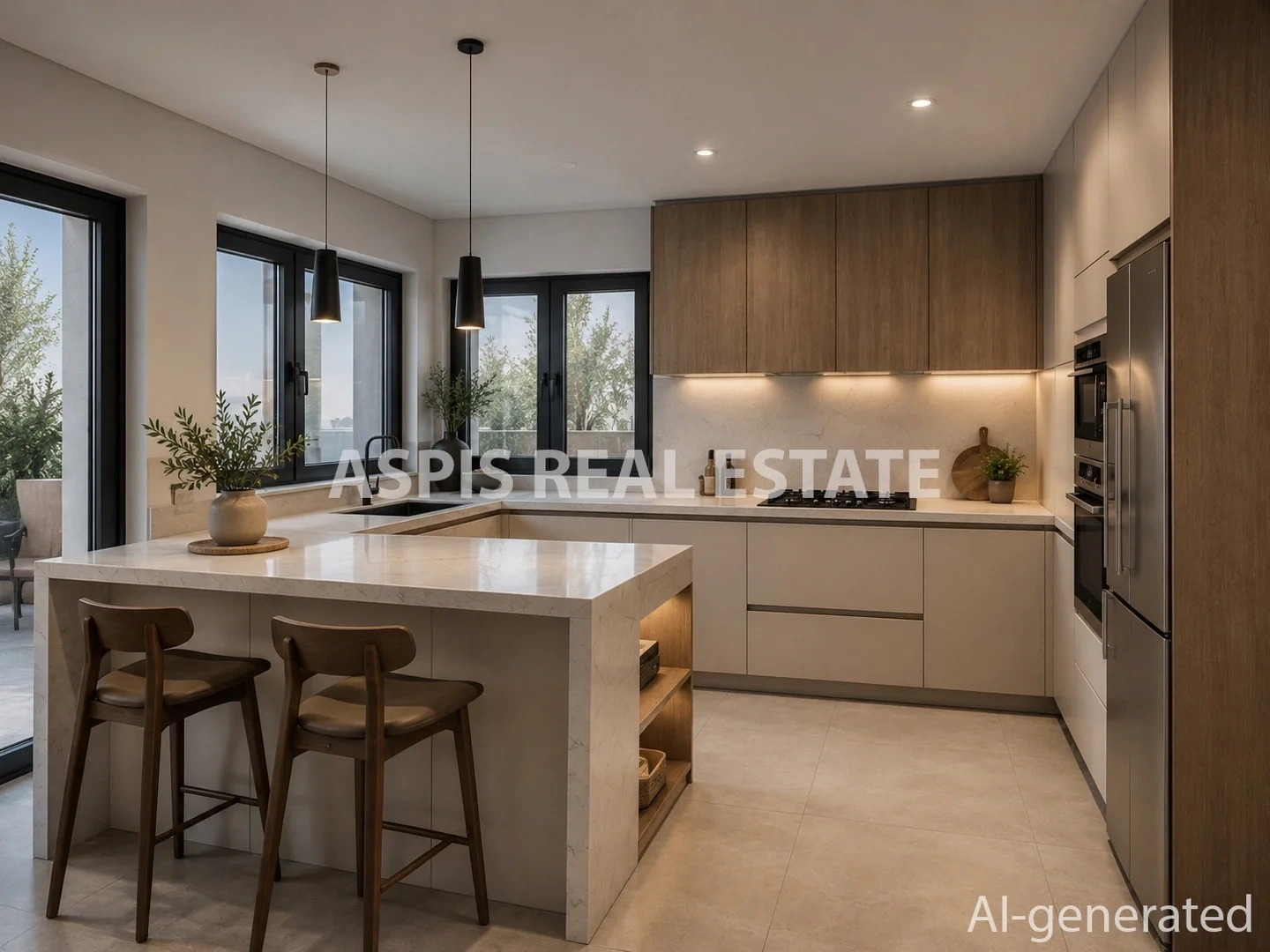 1 - vente appartement pieds dans l'eau kalamáta péloponnèse grèce