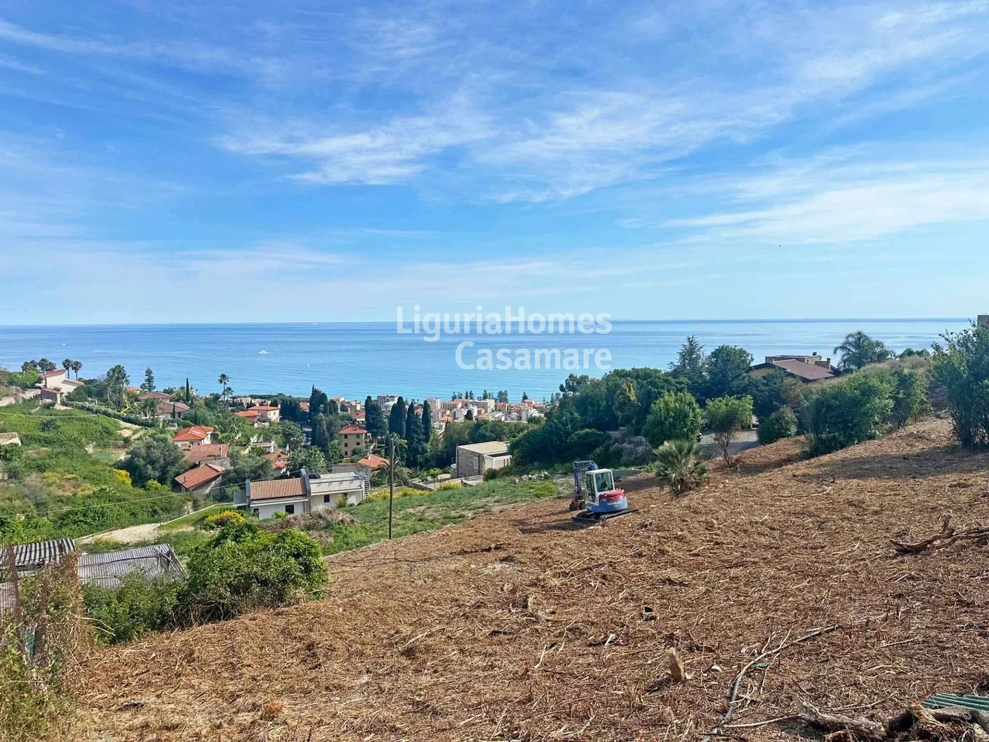 2 - vente terrain vue mer bordighera ligurie italie