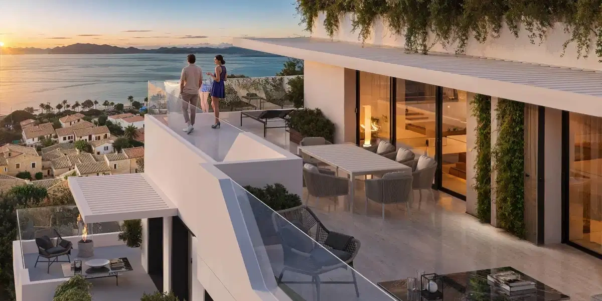 Apartamento vista de mar com piscina