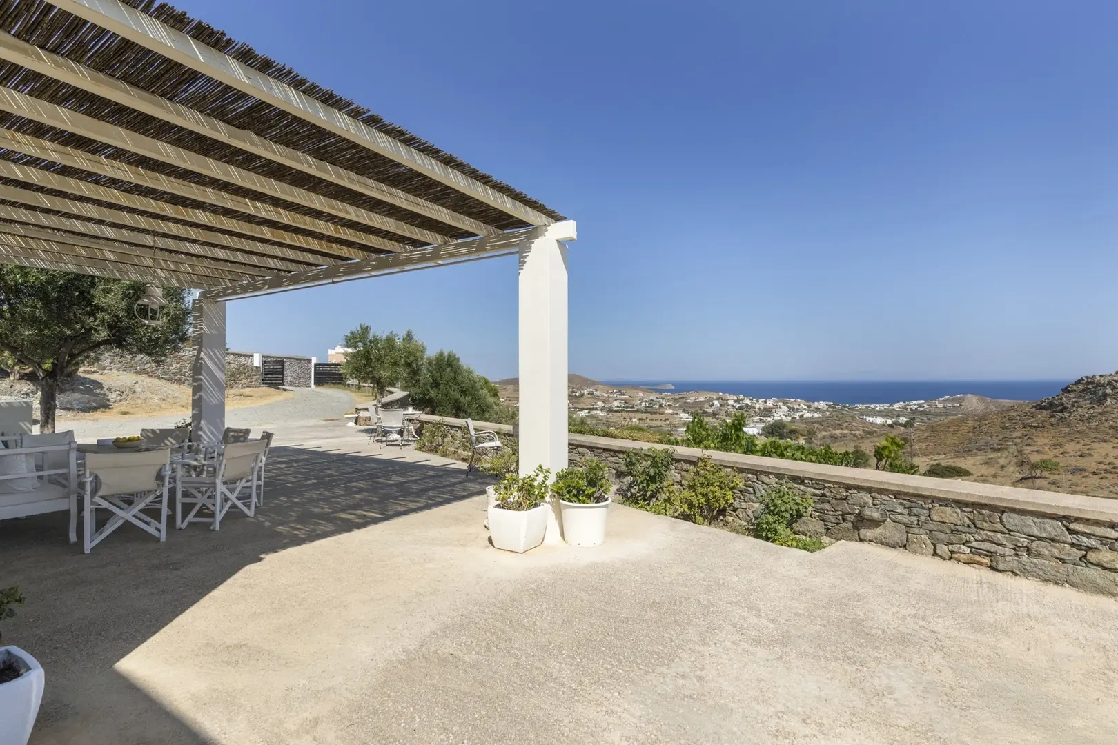 1 - venta casa vista al mar siros - cícladas egeo meridional grecia