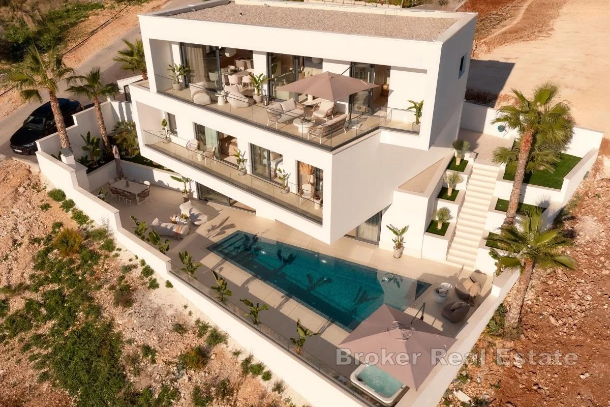 1 - sea view house for sale in trogir split-dalmatia croatia