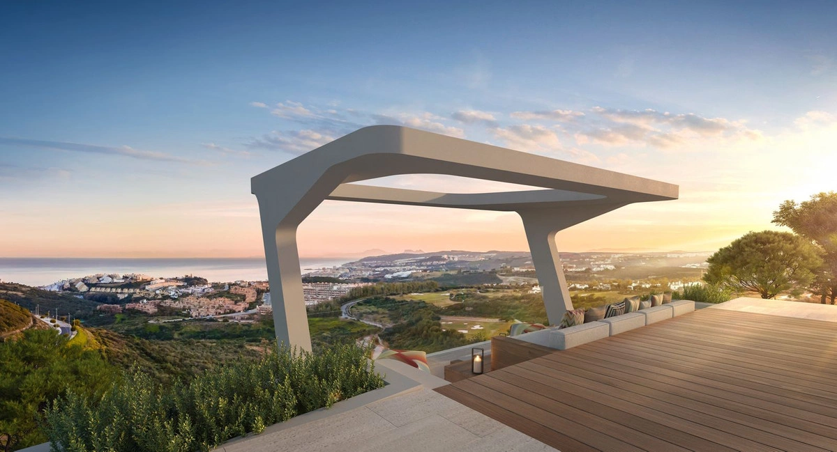 2 - verkoop appartement uitzicht op zee casares - costa del sol andalusië spanje