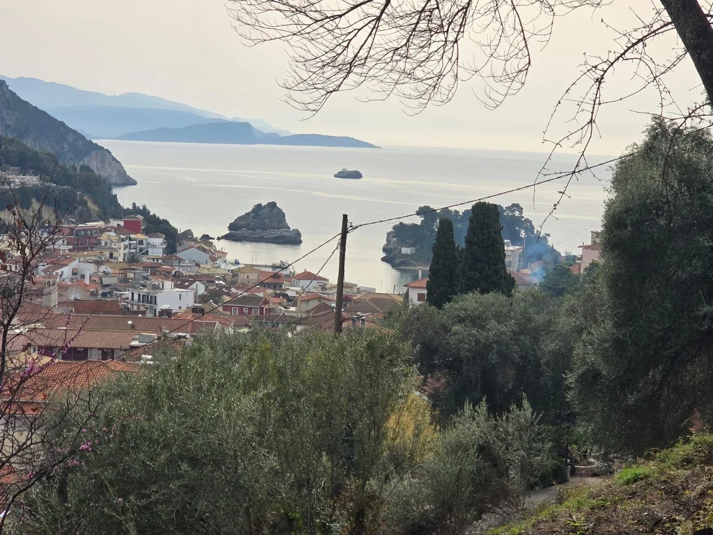 1 - sea view plot of land for sale in párga epirus greece