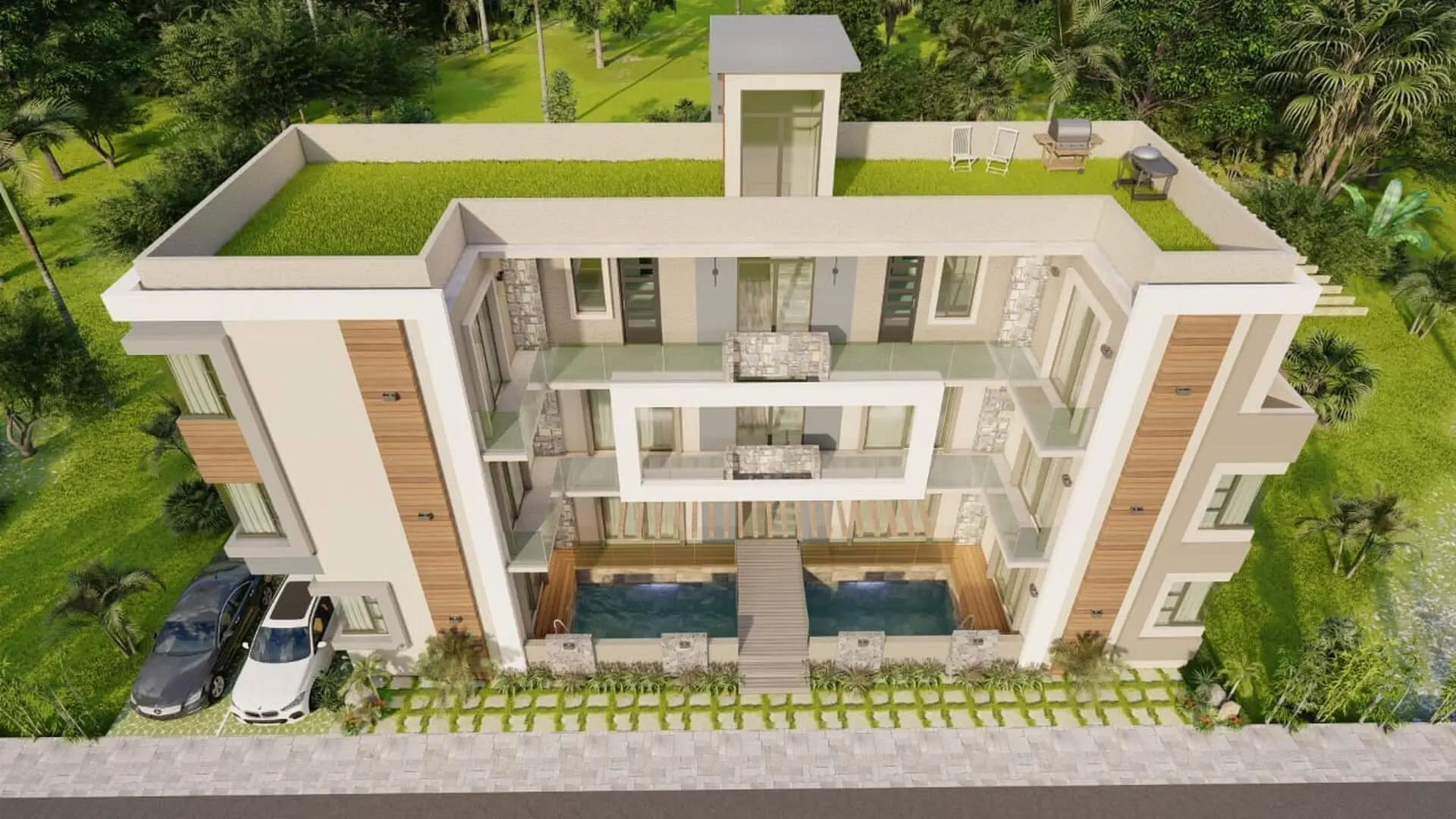 1 - vente appartement grand baie rivière du rempart île maurice
