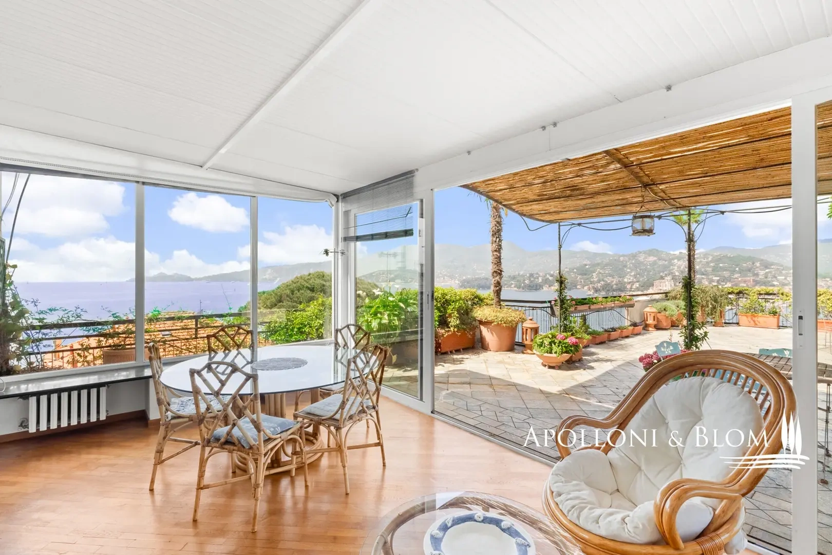 1 - venta apartamento vista al mar zoagli liguria italia