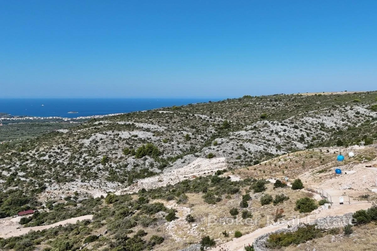 1 - vendita terreno vista mare rogoznica sebenico e tenin croazia