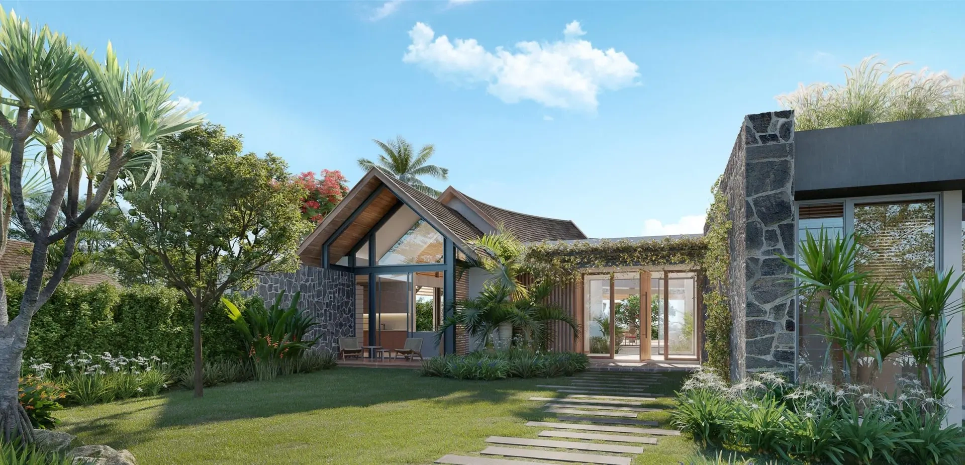 2 - villa for sale in beau champ flacq mauritius