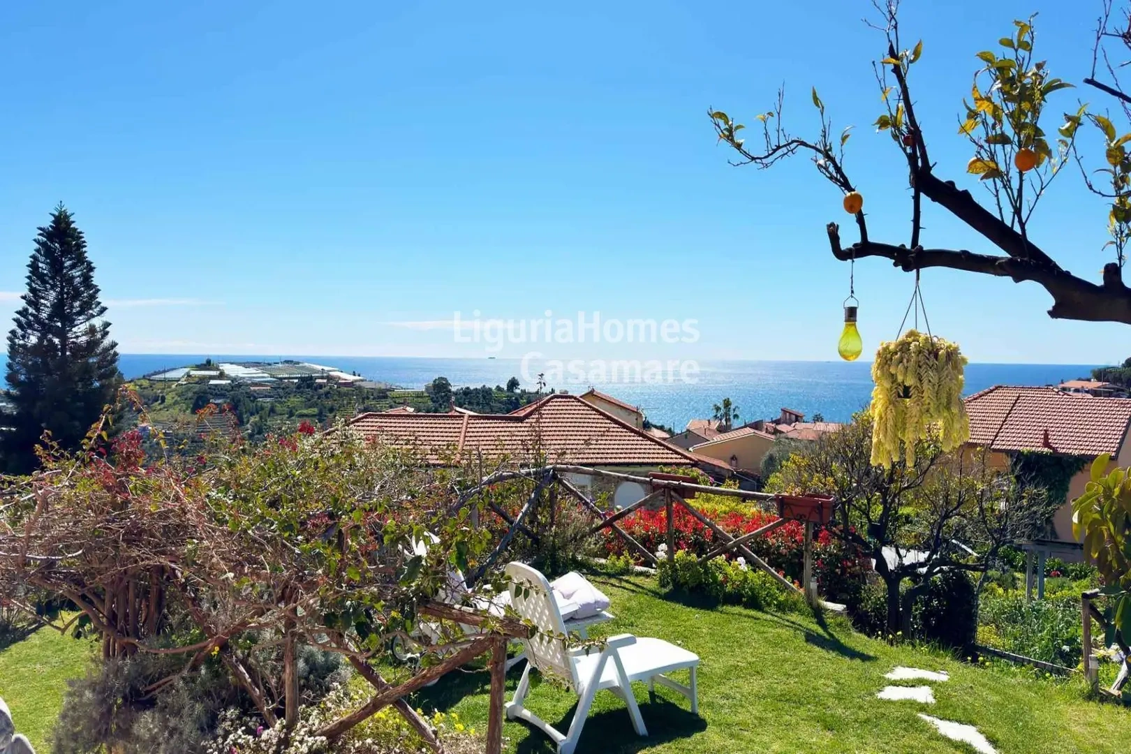 2 - sea view villa for sale in pompeiana liguria italy