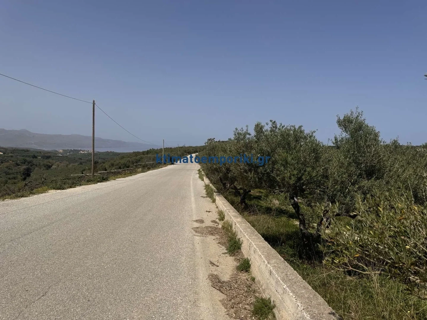 1 - vendita terreno vista mare platanias creta grecia