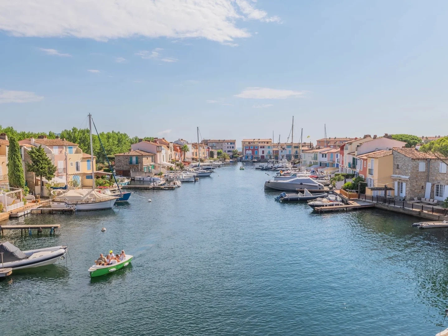 1 - vente appartement vue mer port grimaud var france