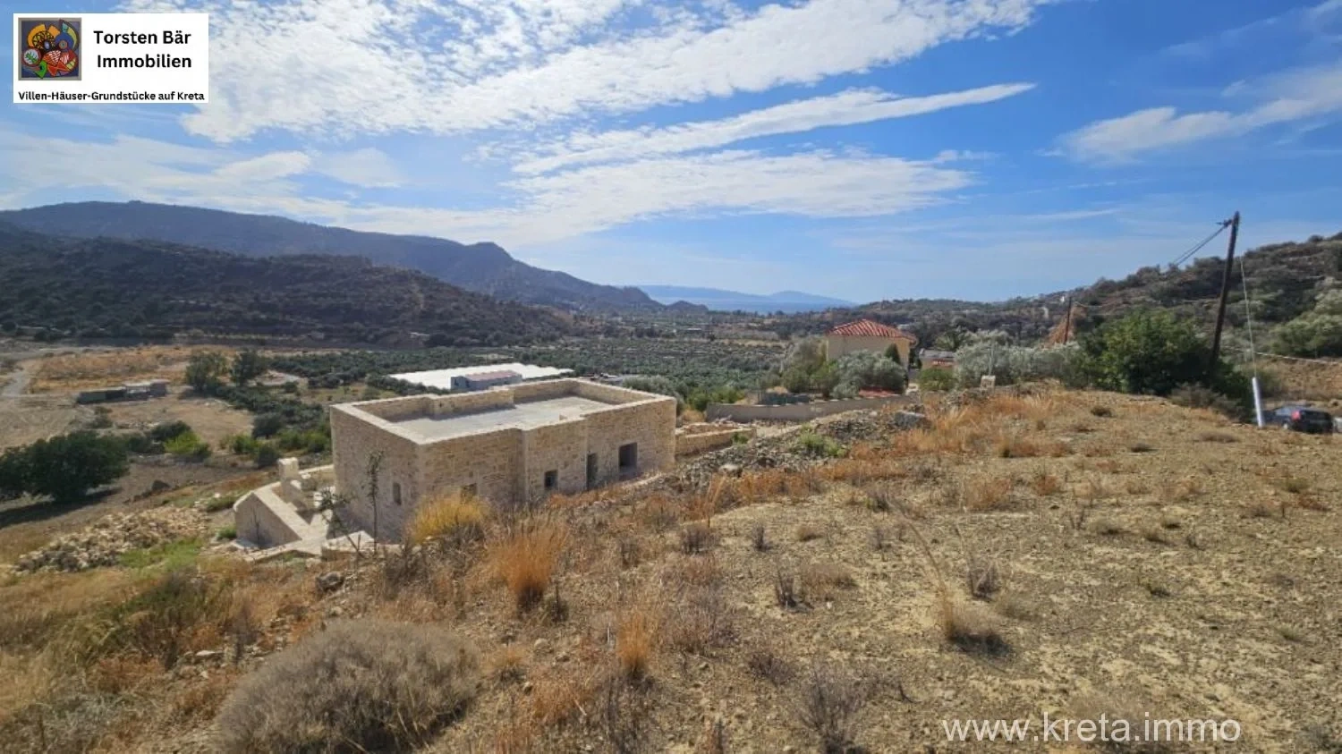 1 - sea view house for sale in agia galini crete greece