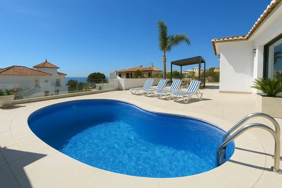 1 - продажа дом вид моря mijas андалусия испания