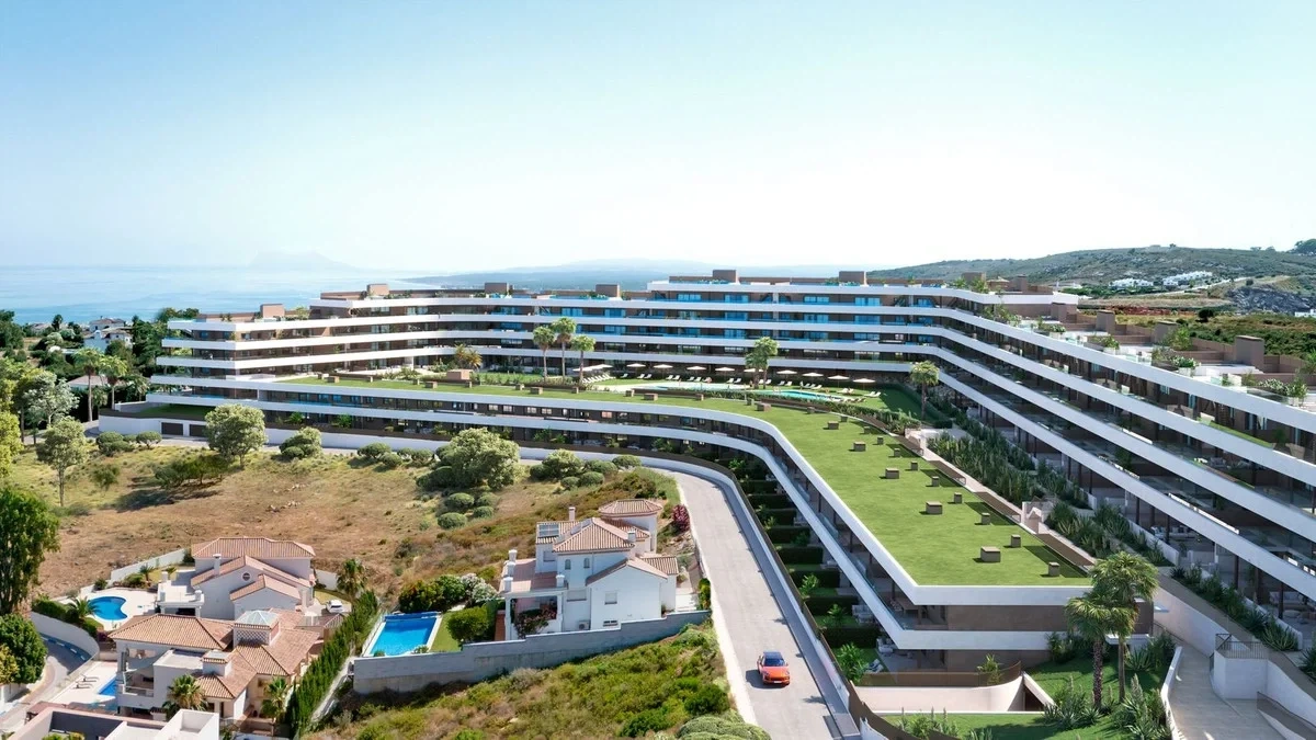1 - venta apartamento vista al mar manilva andalucía españa