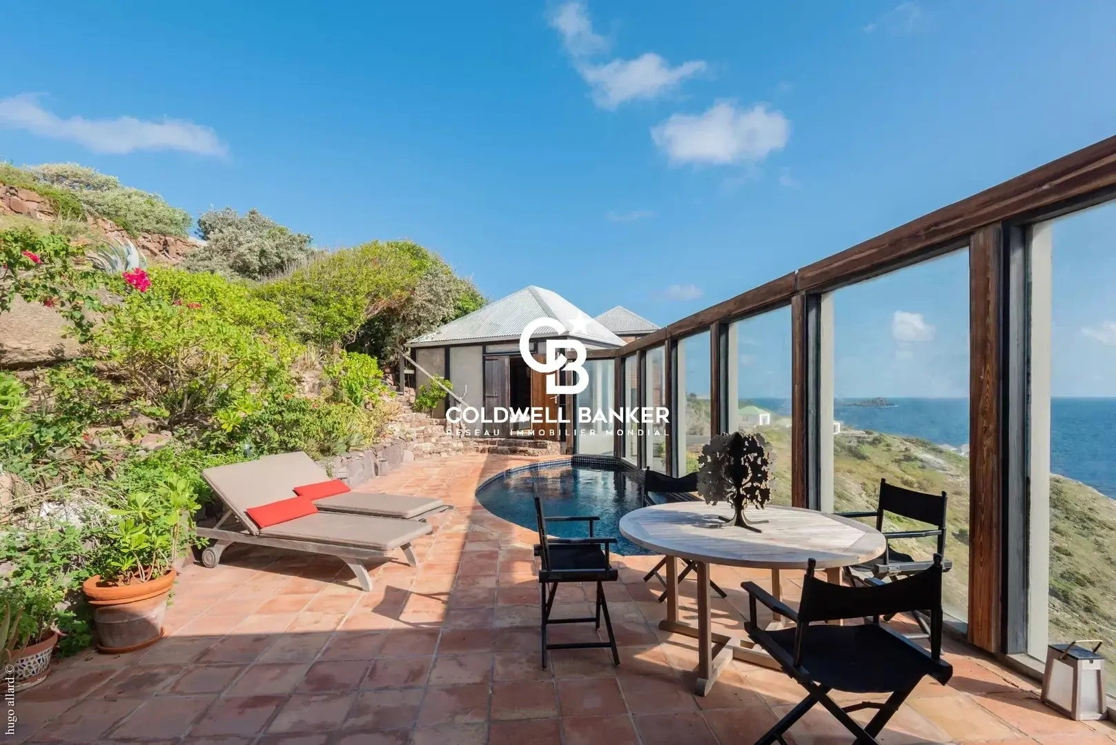 2 - venta casa vista al mar saint-barthélemy san bartolomé - antillas francesas islas del caribe