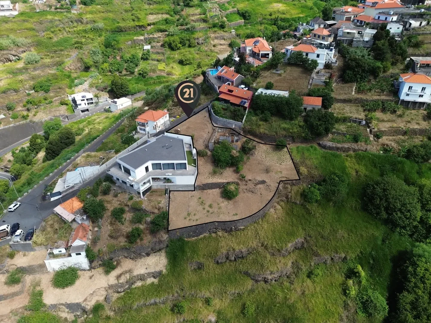 2 - sea view plot of land for sale in calheta madeira portugal