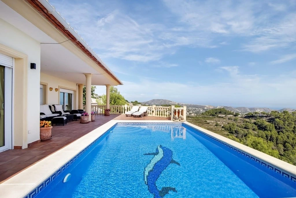 2 - vente maison vue mer moraira - costa blanca communauté valencienne espagne