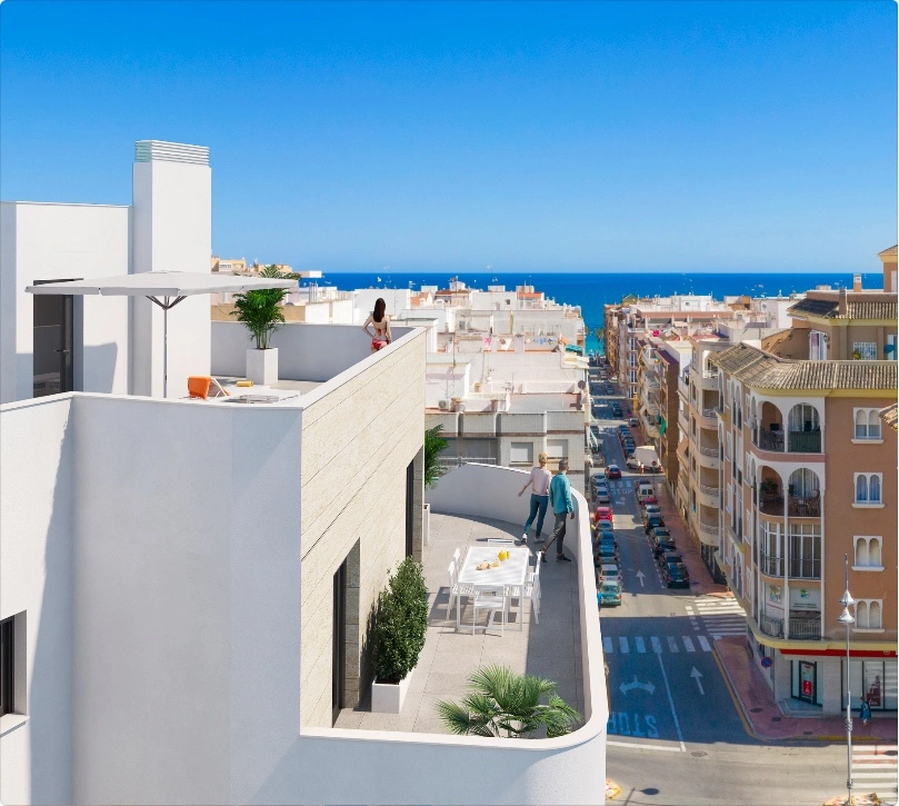 1 - venda apartamento vista de mar torrevieja - costa blanca comunidade valenciana espanha