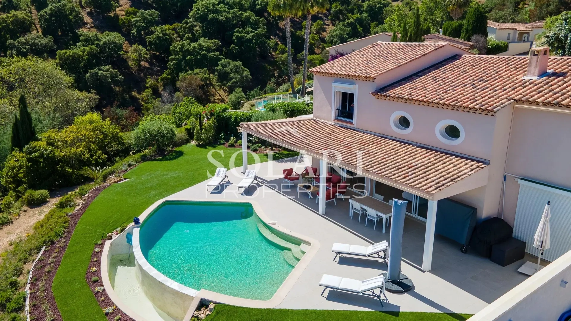 2 - location vacances maison vue mer mandelieu-la-napoule alpes-maritimes france