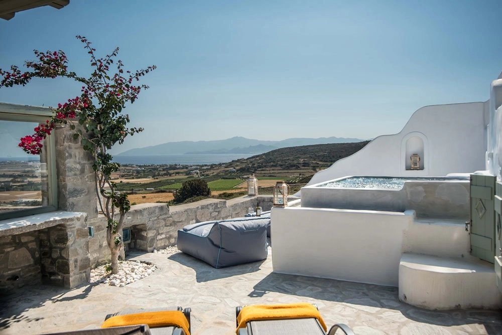 1 - sea view house for vacation rentals in paros - cyclades south aegean greece