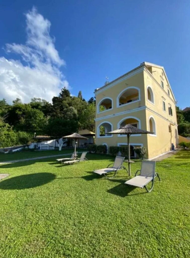 1 - vente propriété vue mer acharavi îles ioniennes grèce