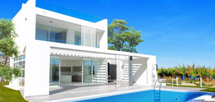 2 - продажа villa вид моря paphos пафос кипр
