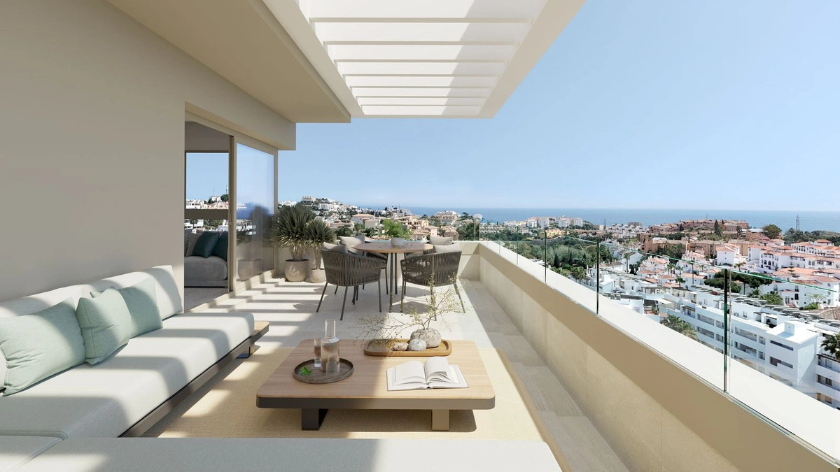 1 - sea view apartment for sale in mijas andalusia spain