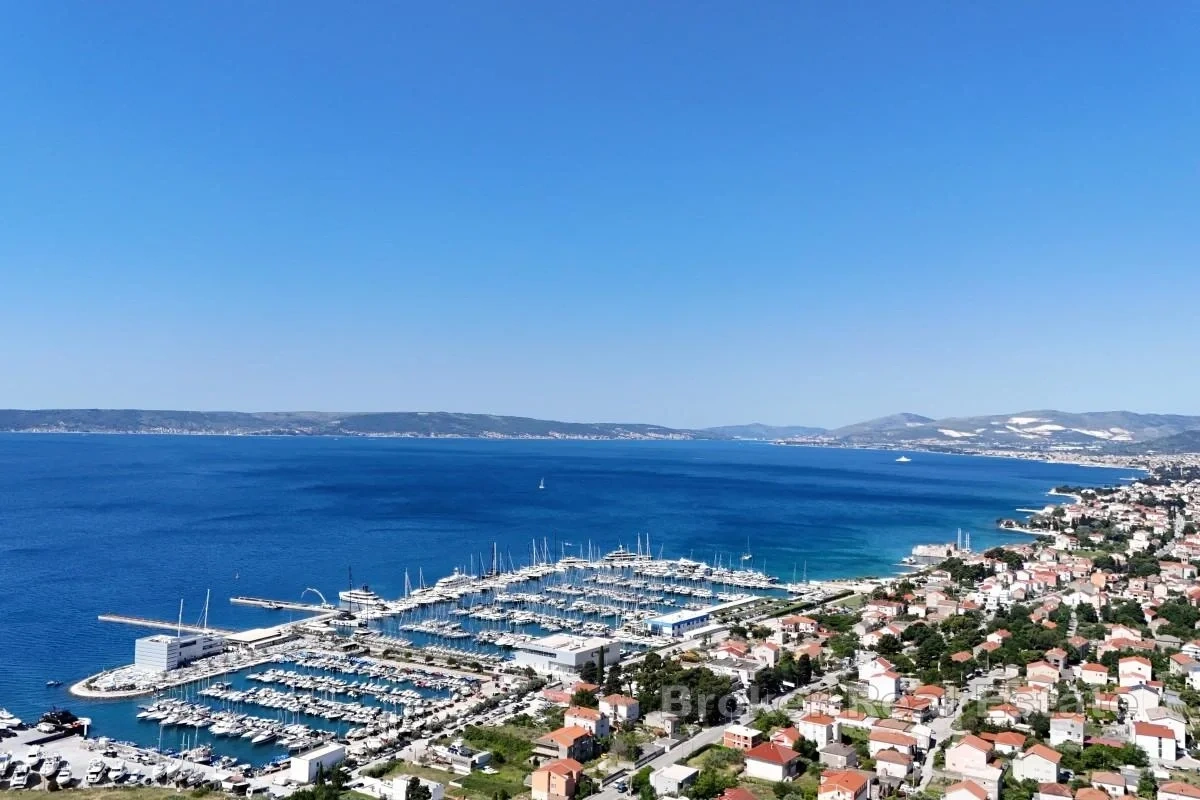 1 - продажа территория вид моря kaštela сплитско-далматинская хорватия