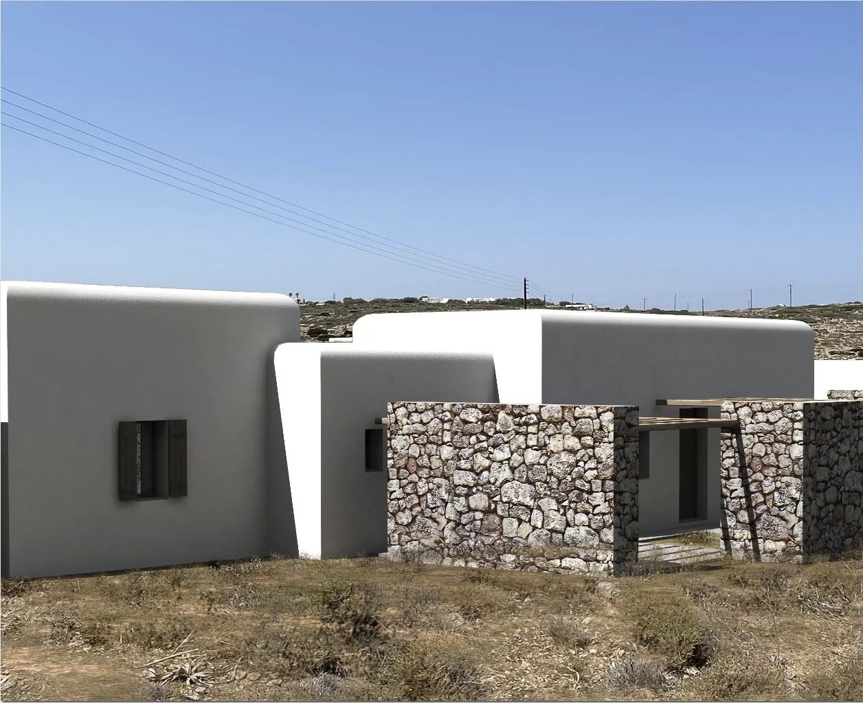 2 - vente maison vue mer paros - cyclades egée méridionale grèce