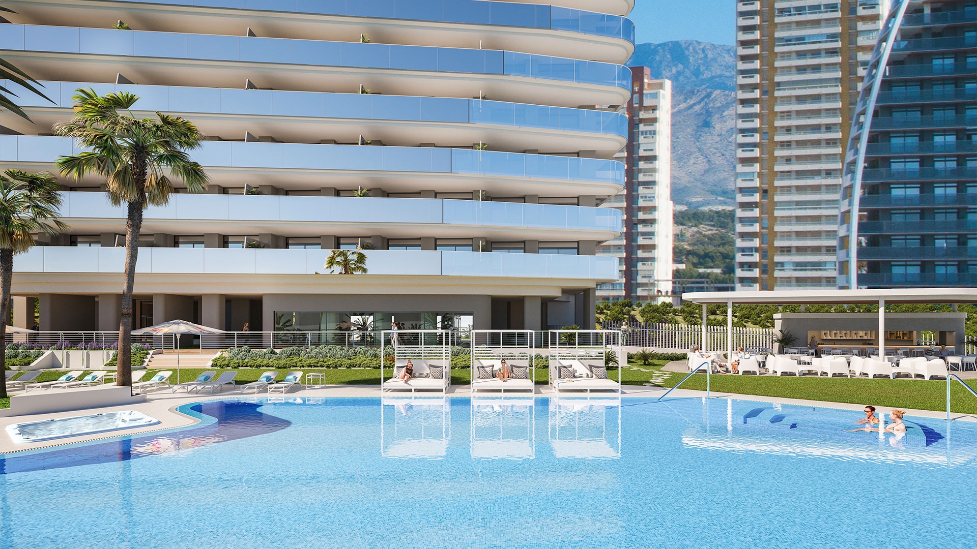 2 - vente appartement vue mer benidorm - costa blanca communauté valencienne espagne